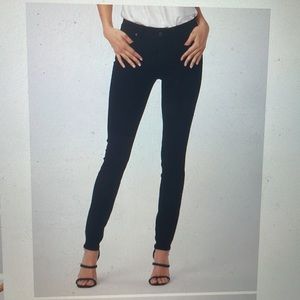 Paige’s Verdugo Ultra Skinny black jeans; excellent condition
